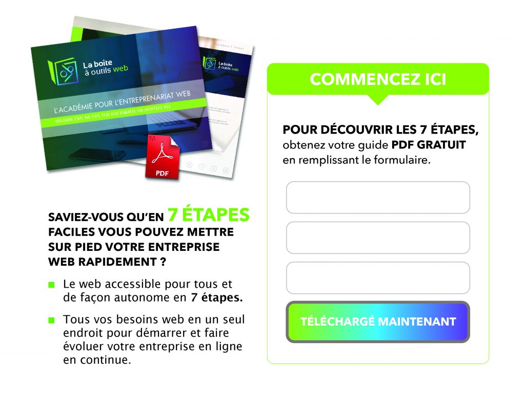 e-book pour créer une entreprise sur le web